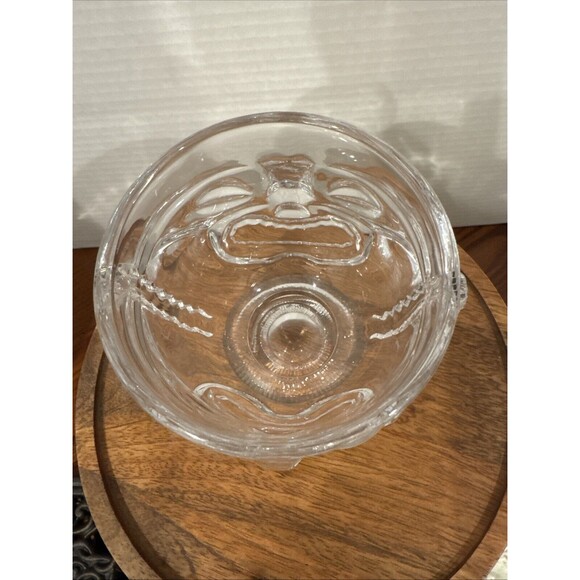 Tiki 2 Face Happy Sad Vintage Indiana Glass Large Cup Goblet Hawaiian - Picture 3 of 13